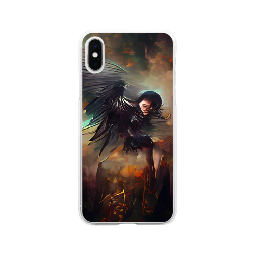 Scream Angel Soft Clear Smartphone Case