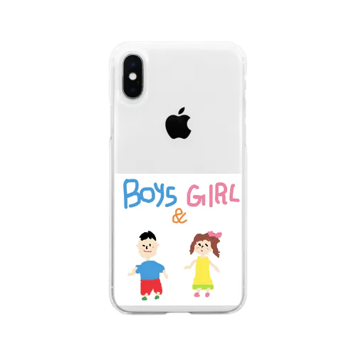 Boys & Girls ソフトクリアスマホケース