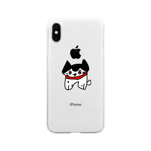 こまいぬくん Soft Clear Smartphone Case