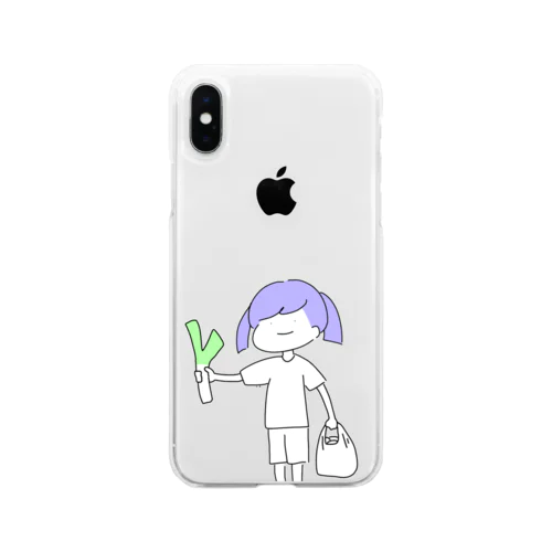 今日はお鍋 Soft Clear Smartphone Case