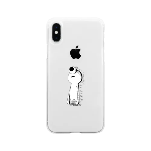 ひとつ目キョムくん Soft Clear Smartphone Case