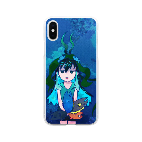 ガンケちゃん Soft Clear Smartphone Case