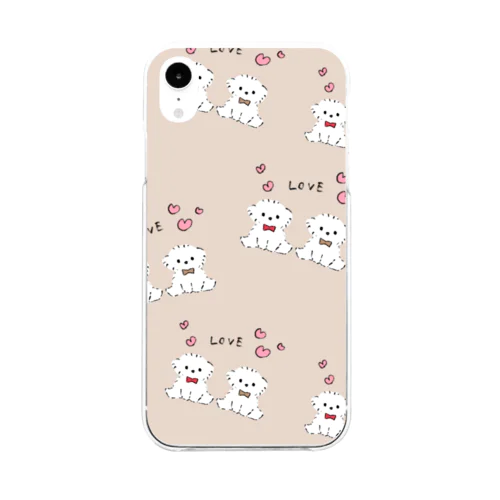 LOVE Soft Clear Smartphone Case