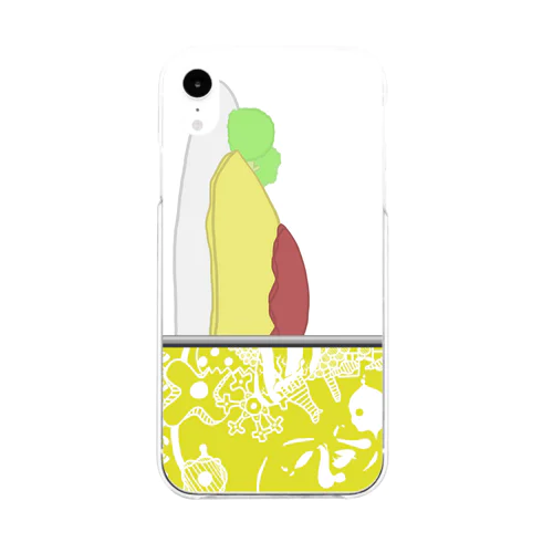 オムライス Soft Clear Smartphone Case