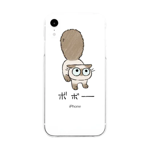 ボボー Soft Clear Smartphone Case