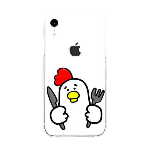 食べたい鳥くん Soft Clear Smartphone Case