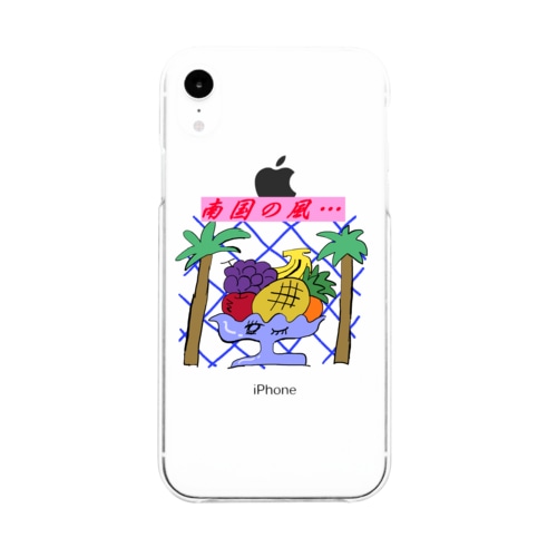 南国の風 Soft Clear Smartphone Case