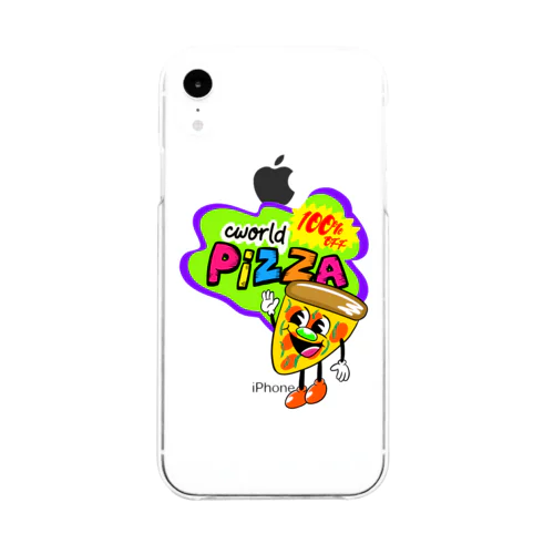 MR.PIZZA Soft Clear Smartphone Case