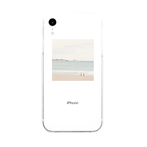 memories by the sea Soft Clear Smartphone Case