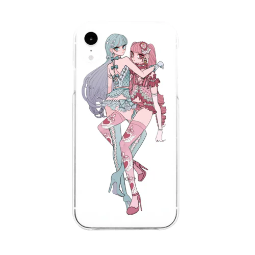 ❤️完全武装❤️ Soft Clear Smartphone Case