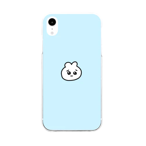 ぴえんぽんぽんぷぅ🥺🥺🥺 Soft Clear Smartphone Case