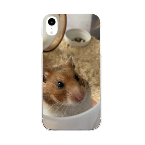 おこげ Soft Clear Smartphone Case