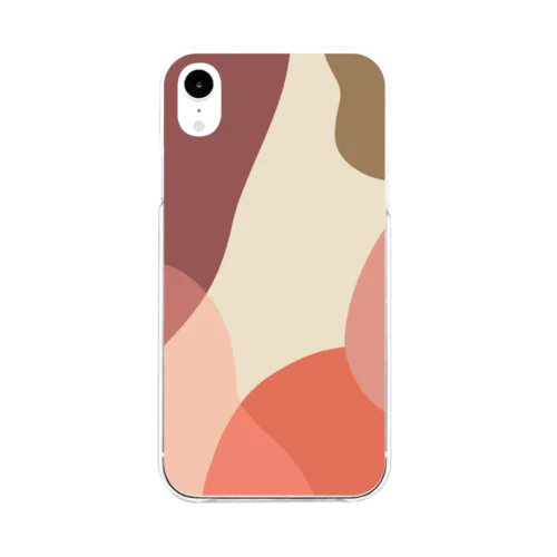 ぬくい Soft Clear Smartphone Case