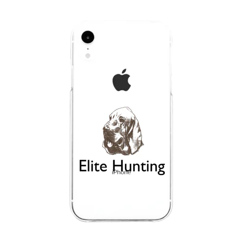 架空企業『ELITE HUNTING （エリート・ハンティング）』  Soft Clear Smartphone Case