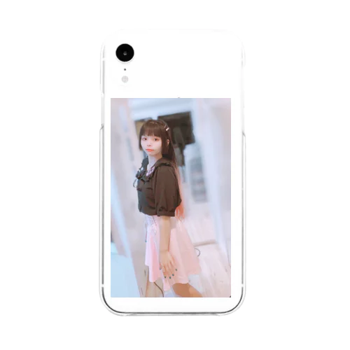 ˙˚ʚ藍蘭ɞ˚˙の服 Soft Clear Smartphone Case