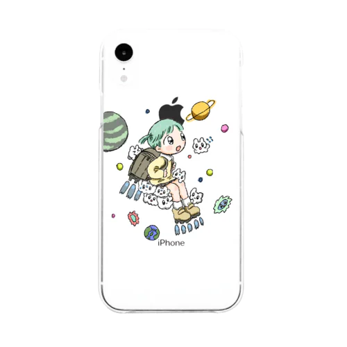 うちゅう小学校1年生 Soft Clear Smartphone Case