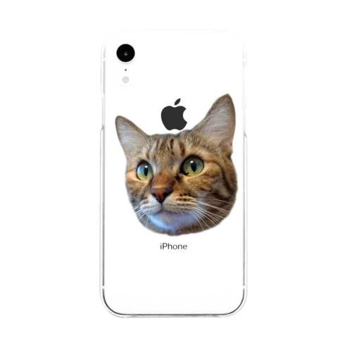 マメ☆猫NYAN Soft Clear Smartphone Case