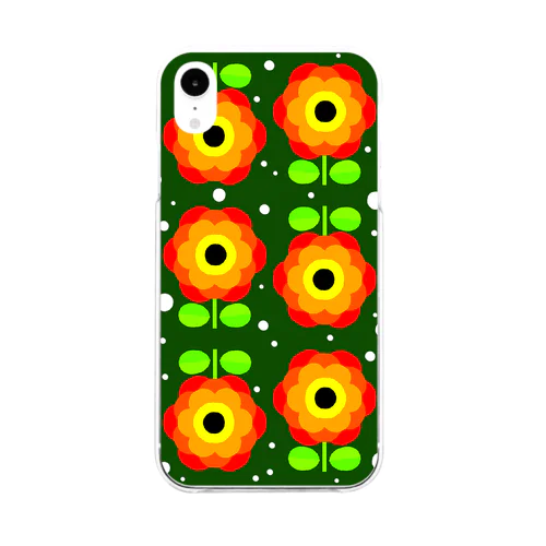 flower*flower Soft Clear Smartphone Case