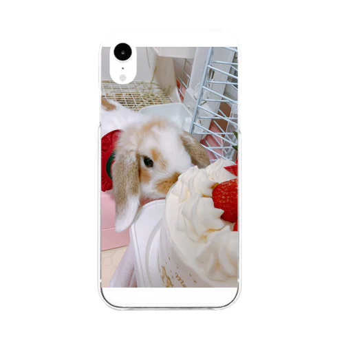 ぷりんくん Soft Clear Smartphone Case