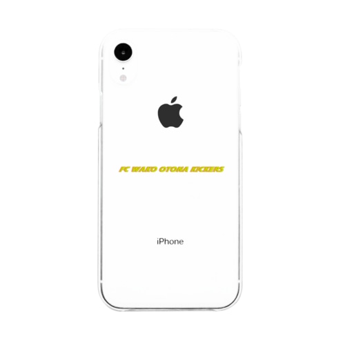 ちーむ④ Soft Clear Smartphone Case