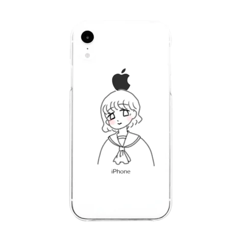 Aちゃんスマホケース Soft Clear Smartphone Case