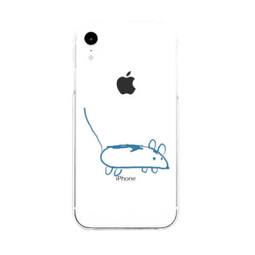 ねずみちゃん Soft Clear Smartphone Case