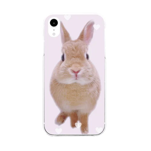 Lovely Hana シリーズ Soft Clear Smartphone Case