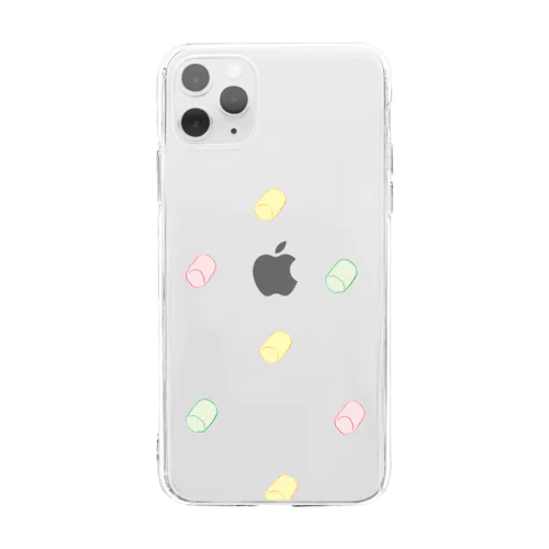 フルーツマシュマロ艦隊 Soft Clear Smartphone Case