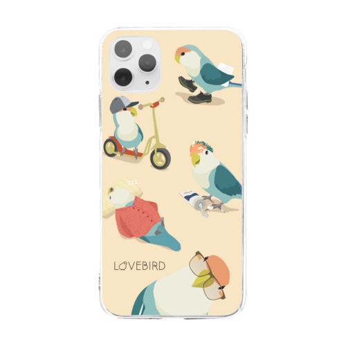 ことり、にんげんになりたい Soft Clear Smartphone Case