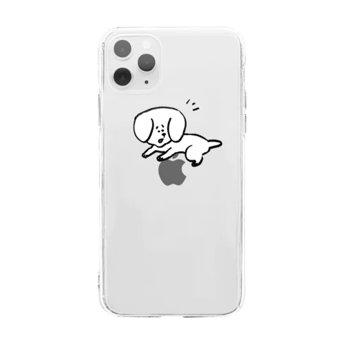 HSP犬 Soft Clear Smartphone Case