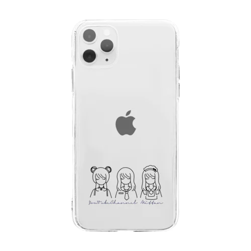 コスプレ3人♡みったん Soft Clear Smartphone Case