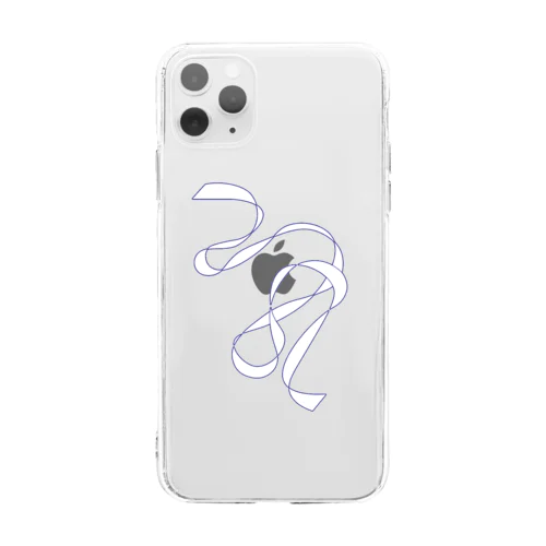 ribbon Soft Clear Smartphone Case