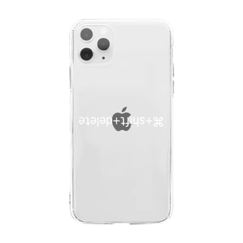 全削除_A Soft Clear Smartphone Case