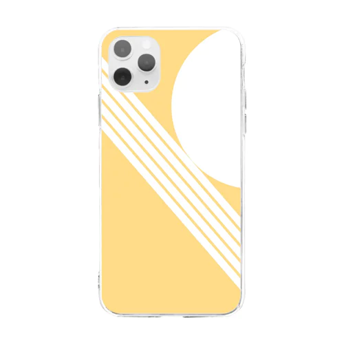 ぶっかけうどん Soft Clear Smartphone Case