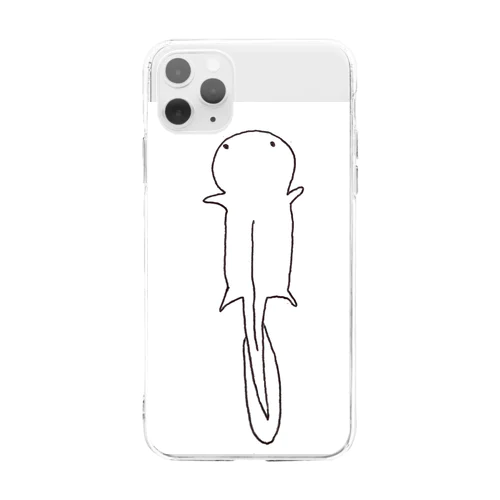 おおさんしょううおのスマホケース Soft Clear Smartphone Case