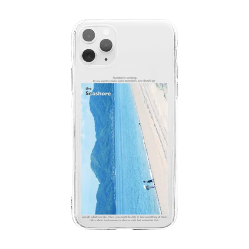 The seashore  Soft Clear Smartphone Case