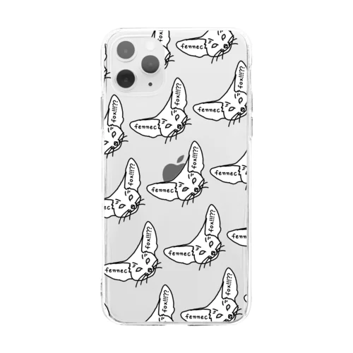 fennec fox!!!?? Soft Clear Smartphone Case