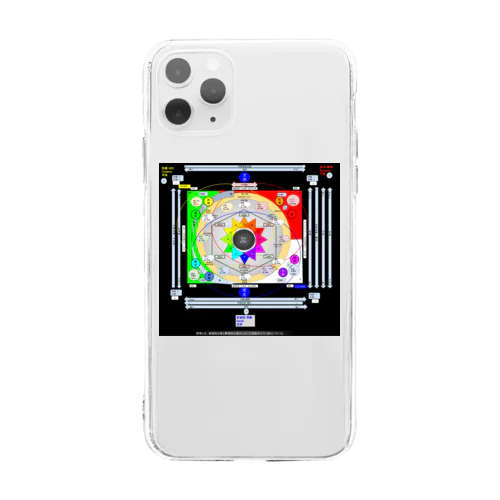 2020年度版感情グラフ Soft Clear Smartphone Case