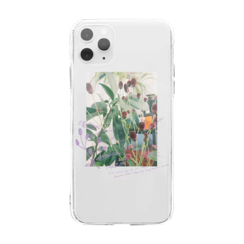 dispatch_Flower_♯01_変化  Soft Clear Smartphone Case