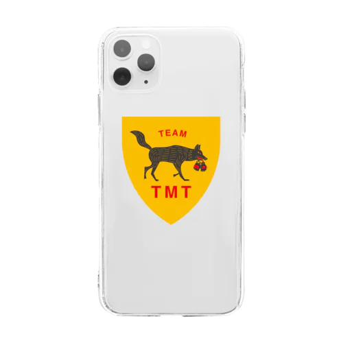 TEAM TMTエンブレム Soft Clear Smartphone Case