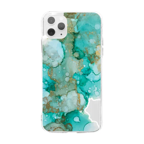 HEALINGreen Soft Clear Smartphone Case