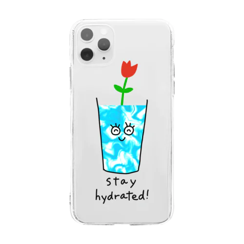 ウォ〜タ〜💧 Soft Clear Smartphone Case