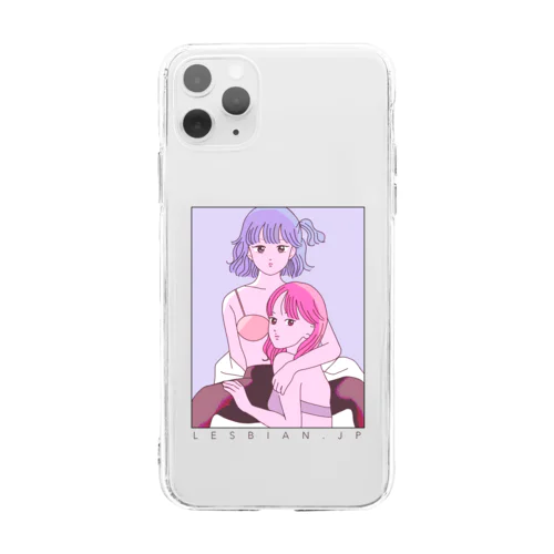 西日の強い部屋 Soft Clear Smartphone Case