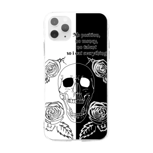 SKULL Soft Clear Smartphone Case