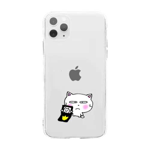 警察手帳 Soft Clear Smartphone Case