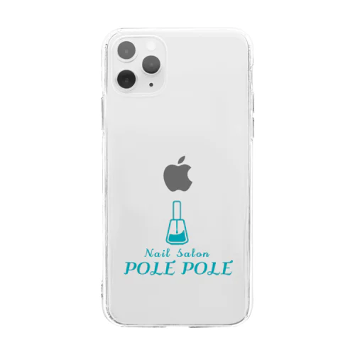 POLE POLE #2 Soft Clear Smartphone Case