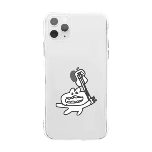 パンクスウサギさん Soft Clear Smartphone Case