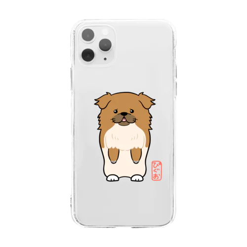 ぴぐお Soft Clear Smartphone Case