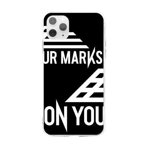 ON YOUR MARKS スマホケース ソフトクリアスマホケース