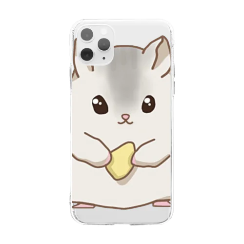 でちスマホケース Soft Clear Smartphone Case